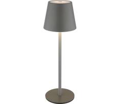 Globo 58488G-LED Reguliuojama jutiklinė įkraunama lauko stalinė lempa VANNIE 3W/5V IP54 1800mAh pilka