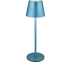 Globo 58488BL-LED Reguliuojamas jutiklinis įkraunamas lauko stalinis šviestuvas VANNIE 3W/5V IP54 1800mAh mėlynas