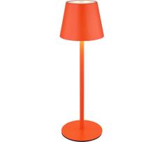 Globo 58488R-LED VANNIE — lauko stalinė lempa su dimeriu ir jutikliniu valdymu, įkraunama, 3W/5V, IP54, 1800mAh, raudona