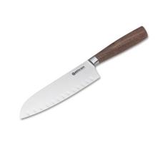 Böker - Virtuvinis santoku peilis CORE 16,5 cm, riešutmedžio rankena