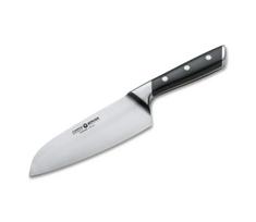Böker - FORGE santoku virtuvinis peilis 16 cm juodas