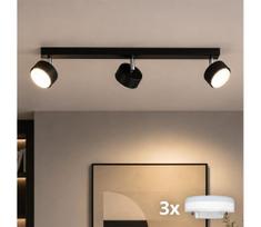 Brilagi - LED taškinis šviestuvas MONO 3xGX53/30W/230V juodas