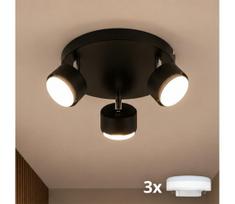 Brilagi - LED taškinis šviestuvas MONO 3xGX53/30W/230V juodas