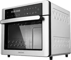 „Cecotec“ be aliejaus keptuvė „Cecotec Bake&Fry 3000 Touch Steel“ be aliejaus keptuvė su orkaitės funkcija