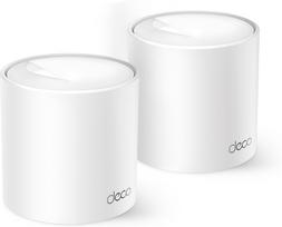 TP-LINK Deco X10 WiFi 6 Mesh Base Station, 2-pack (Deco X10 2-pack)
