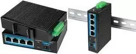 LOGILINK NS204 4 prievadų Gigabit Ethernet jungiklis su 1x SFP lizdu