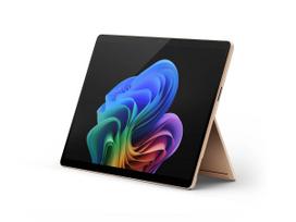 Nešiojamas kompiuteris Microsoft Surface Pro 11 Copilot+ PC Qualcomm Snapdragon X1E-80-100 3.4 GHz 16GB RAM 1 TB 13 colių (33 cm) Wi‑Fi 7 Windows 11 Home Smėlio spalvos