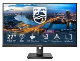 PHILIPS | LCD Monitor with USB-C | 276B1/00 | 27" | IPS | QHD | 16:9 | 75 Hz | 4 ms | 2560 x 1440 pixels | 300 cd/m² | HDMI ports: 2 | Black