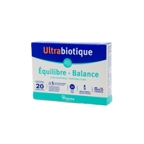 Vitavea Ultrabiotique Balance žarnyno floros pusiausvyrai, 10 augalinės kilmės kapsulių