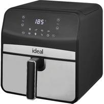 Eldom Ideal Oro Fritūrinė IK1501, 6.5L, Juoda, Nerūdijantis Plienas, 1800W, 4 Režimai, Elektroninis Valdymas