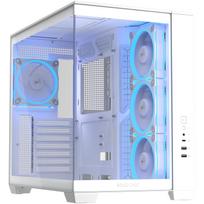 Asus A32 PLUS TG ARGB korpusas 90DC00S3-B19000, 3x2,5", 2x3,5", 4x120mm ventiliatoriai, Multi apšvietimas, ATX