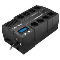 Cyberpower UPS, BR1000ELCD-FR, 1000VA, 600W, 8xE, 1xUSB, 2xRJ45, 2xRJ11, AVR, LCD, 4ms, 125J, 8h įkrovimas