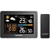 Blaupunkt Orų stotis WS30BK, vidaus/išorės temperatūra, drėgmė, atmosferos slėgis, palaiko 3 jutiklius