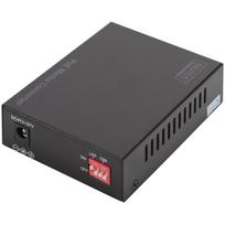 Digitus Gigabit Ethernet PoE+ medijų keitiklis DN-82140, 1Gbps, RJ45/SFP, Ethernet 1000Base-X, Išorinis