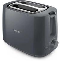 Philips Toaster HD2581/10, 900 W, 220-240 V, 50-60 Hz, 2 riekelės, pilka, plastikas, 8 rudos lygiai