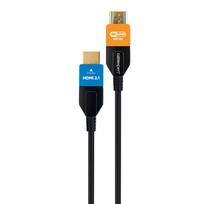 Gembird HDMI kabelis AOC serija 8K CC-HDMI8K-AOC-20M, 20m, 48Gbps, HDMI 2.1, 4K UHD 60Hz, juodas, vyriški jungtys