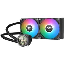 Thermaltake TH240 V2 Ultra ARGB CL-W383-PL12SW-A, 2x120mm, 25.8dB, aliuminio radiatorius, ARGB apšvietimas, 57.05cfm