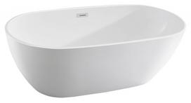 Aqualine Duoro laisvai stovinti vonia, 180x80 cm, akrilo, balta E1880
