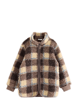 Lindex - Pile Jacket - Flisinė striukė - Ruda