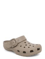 Crocs - Classic Enamel Buckle Clog - Klumpės - Smėlio