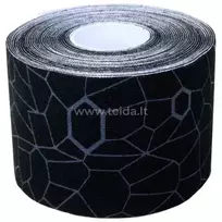 Thera-Band kineziologinis teipas juodas, raštuotas