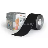 SISSEL® kineziologinis teipas, 5 cm x 5 m, juodas