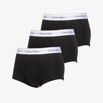 Bokserki Calvin Klein Low Rise Trunk 3-Pack Black - Dydis S (LV00NB4389 UB1 Šortai)