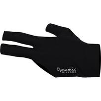 Biliardo pirštinė Dynamic Pro, 3 pirštų, kairei rankai, juoda, S-M