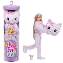 Barbie Cutie Reveal Saldūs kaspinėliai Purpurinis kačiukas JJP64