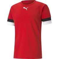 Puma Futbolo Marškinėliai Vyrams TeamRise Jersey Red 704932 01