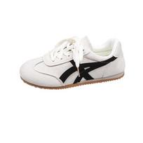High value German training shoes women's 2025 spring new versatile lightweight flat casual sports shoes soft baseplate shoes 35 smėlis