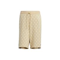 Adidas Neo Patterned Casual Sports Snap Button Shorts Men Bottoms Prairie-Brown IB5853 M