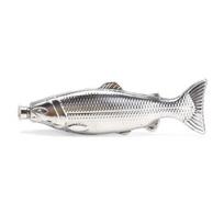 Žuvies formos kišeninė plokštelė 5oz nerūdijančio plieno butelis nepralaidus vandeniui neslidus kišeninis gėrimų flagonas lauko kelionėms žvejybai kempingui vakarėliui gėrimų indai