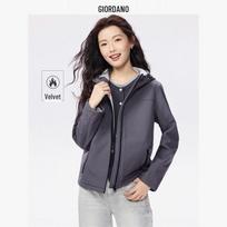 Women's Fleece-Lined Hooded Softshell Jacket XL