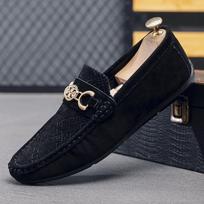 Men's Doudou shoes autumn new one-pedal lazy shoes casual fashion versatile business British 39