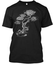 Bonsai Tree And Gift T-Shirt Made in the USA Size S to 5XL S