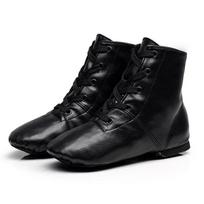 Dance Shoes PU High Top Jazz Dance Shoes Women's Soft Soled Dance Shoes 31-44 size 35