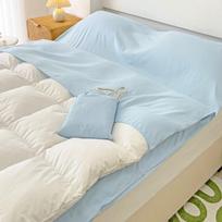 Portable Travel Sleeping Bag & Duvet Cover Set: Anti-Dirt, All-in-One, Four-Piece for Hotel Stays. 80x220 cm