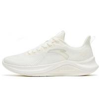 Anta Flyknit Shock Absorbers Slip Resistant Abrasion Resistant Low top Running Shoes Men's White Sneakers 912315582-2 41