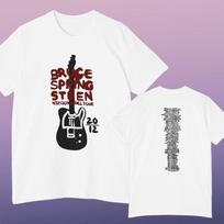 Retro B. Springsteen The Boss - Wrecking Ball 2012 Tour T-Shirt 2-Sided Unisex T-Shirt M