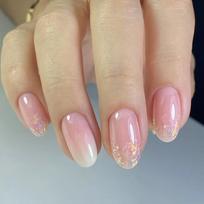 Almond Press On Nail Fake Nail Glitters Glues On Nail Artificial Acrylic Nail 24pcs Stick On Nail for Women and Girls 1