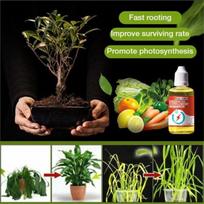 Plant Growth Enhancer Supplement Promotes Increased Colonization, Relieves Stress, Add To Water Or Use As A Spray 50ML geltona