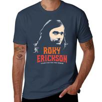 Roky Erickson Triblend TShirt Casual Lightweight Short Sleeve Top S