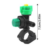 Hose Sprayer Nozzle 25mm Fan Shaped Sprayer Watering Head Water Nozzle For Lawn Outdoor Plant Irrigation Agriculture Farm Field juoda