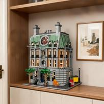 2708pcs Modern Urban Streetscape 76218 Model Building Block Assembly Brick Architecture Christmas Toys Boy Kids Birthday Gifts  NO Original BOX