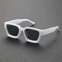 1Pc Unisex Plastic Square-shaped Glass Frame Sunglasseses for Street Photography Outdoor Activity Activities Summer Beach Vacation Travel