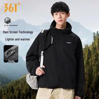 361° Unisex Rainproof Outdoor Hooded Jacket 0618F 2XL