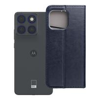 SMART MAGNETO Book dėklas skirtas Motorola Edge 70 - tamsiai mėlynas