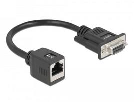 Adapter AV Delock Szeregowy adapter DB9 do RJ45 | 64122 | 4043619641222