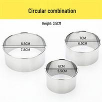Stainless Steel Dumpling Maker Set: 3-Piece Mold, Press, and Cutter yellow